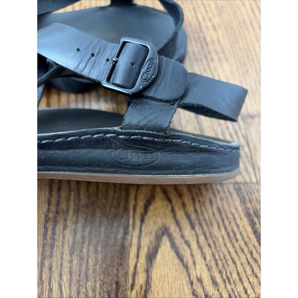 Chaco Wayfarer Tornado Strappy Sandals Leather Size 10 Criss Cross Outdoor - Picture 4 of 7